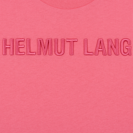 Мужская футболка Helmut Lang Standard Monogram Prism Pink