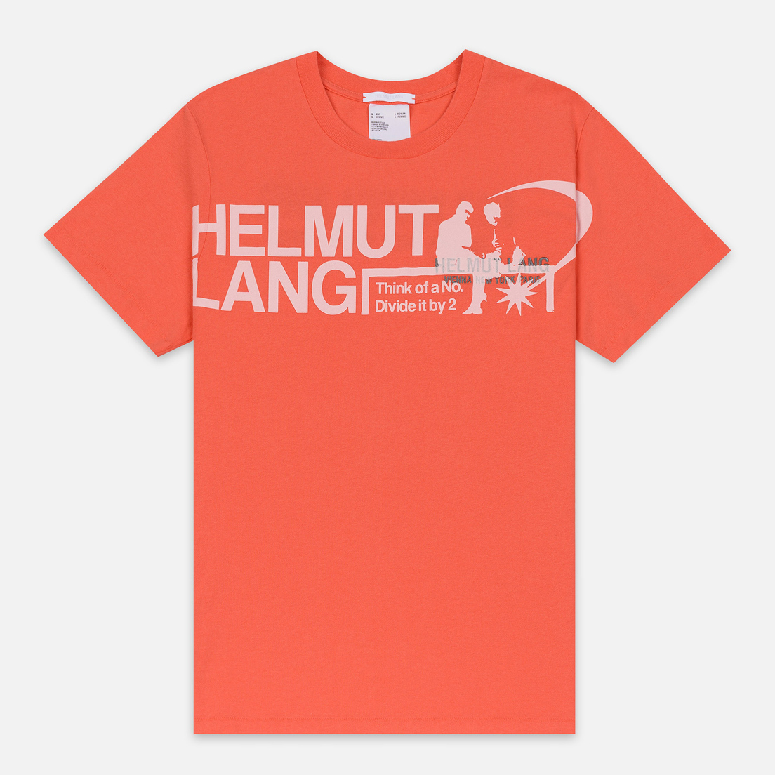 Helmut Lang Мужская футболка Standard Pelvis Generic
