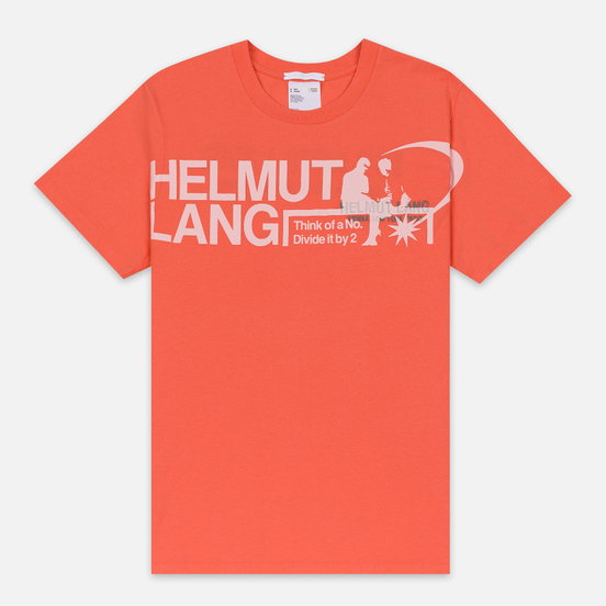 Мужская футболка Helmut Lang Standard Pelvis Generic Opal Red