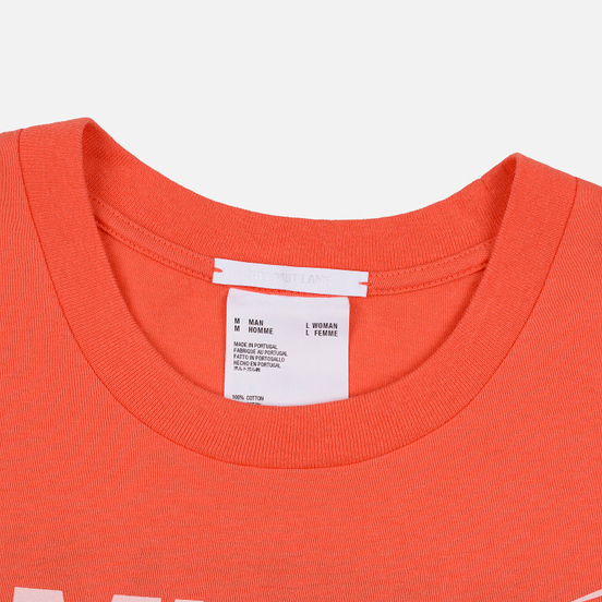 Мужская футболка Helmut Lang Standard Pelvis Generic Opal Red