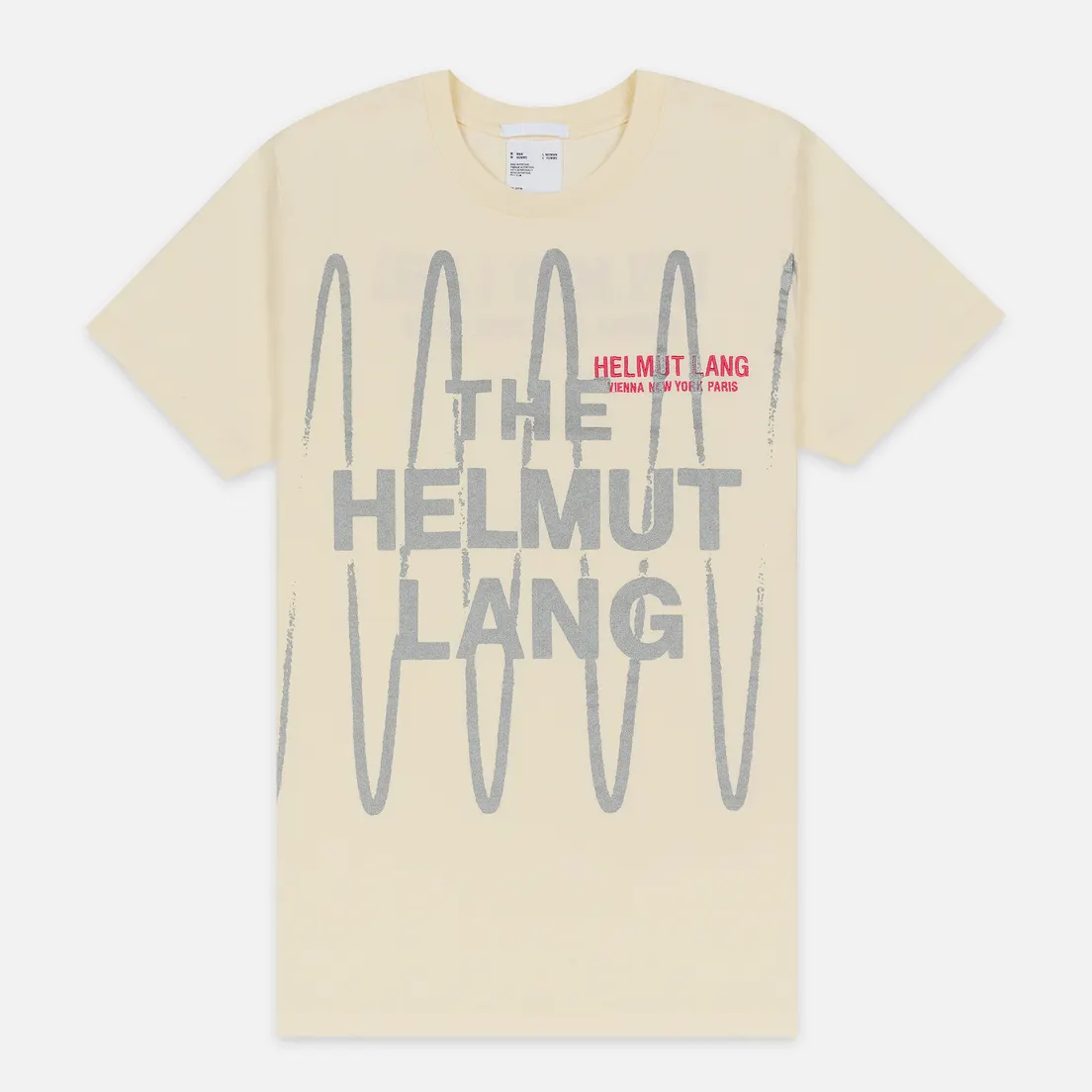 Helmut Lang Мужская футболка Standard Pelvis Generic