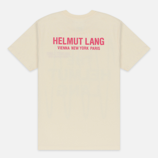 Мужская футболка Helmut Lang Standard Pelvis Generic Pearl