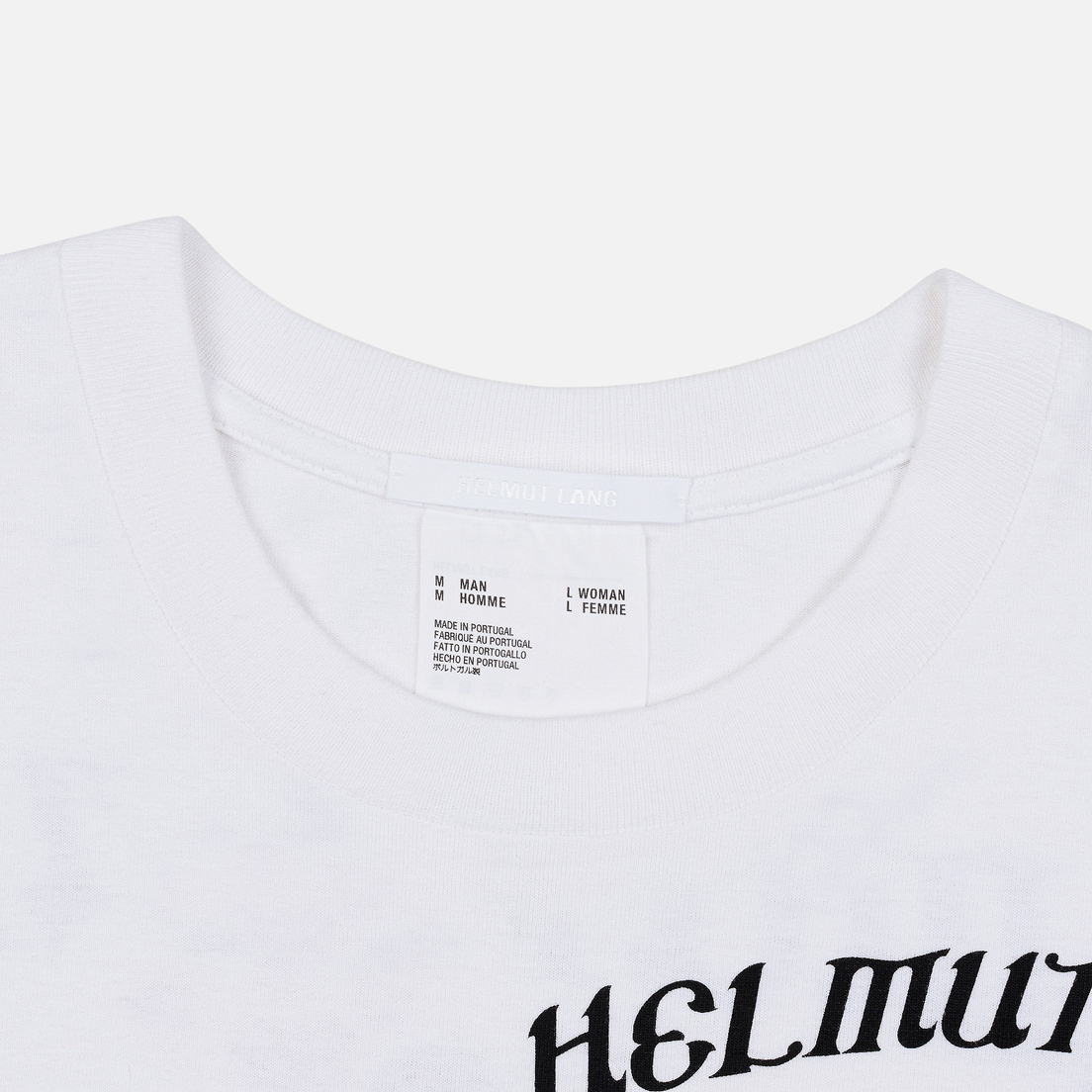 Helmut Lang Мужская футболка Standard Valentine