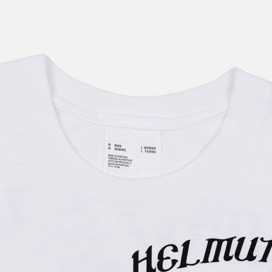 Мужская футболка Helmut Lang Standard Valentine Chalk White