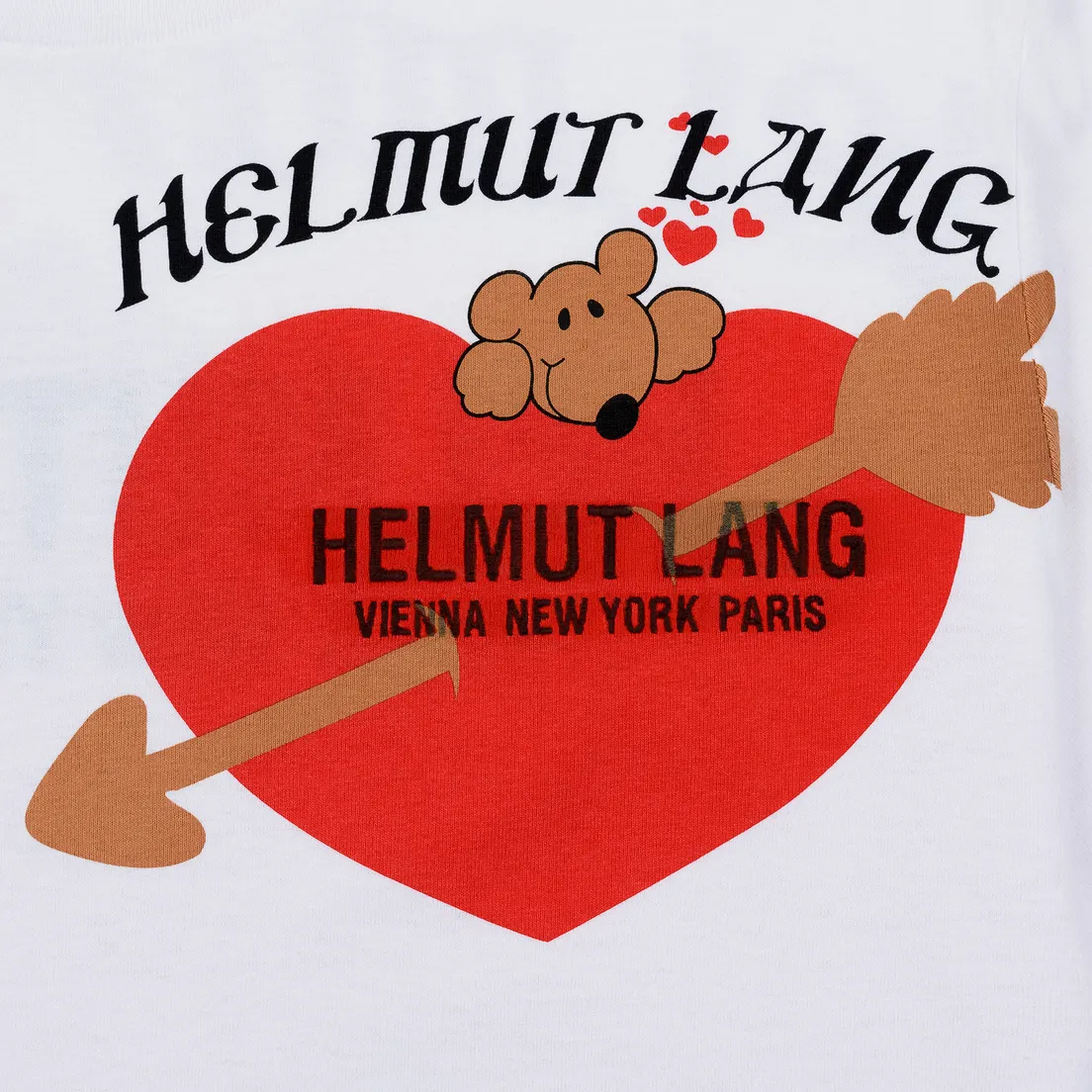 Helmut Lang Мужская футболка Standard Valentine