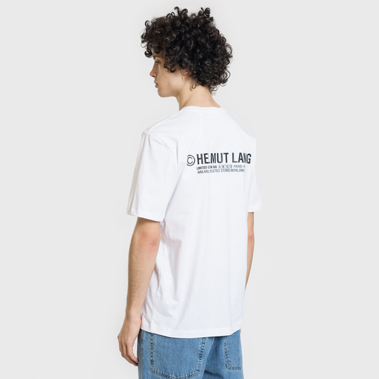 Мужская футболка Helmut Lang Taxi White