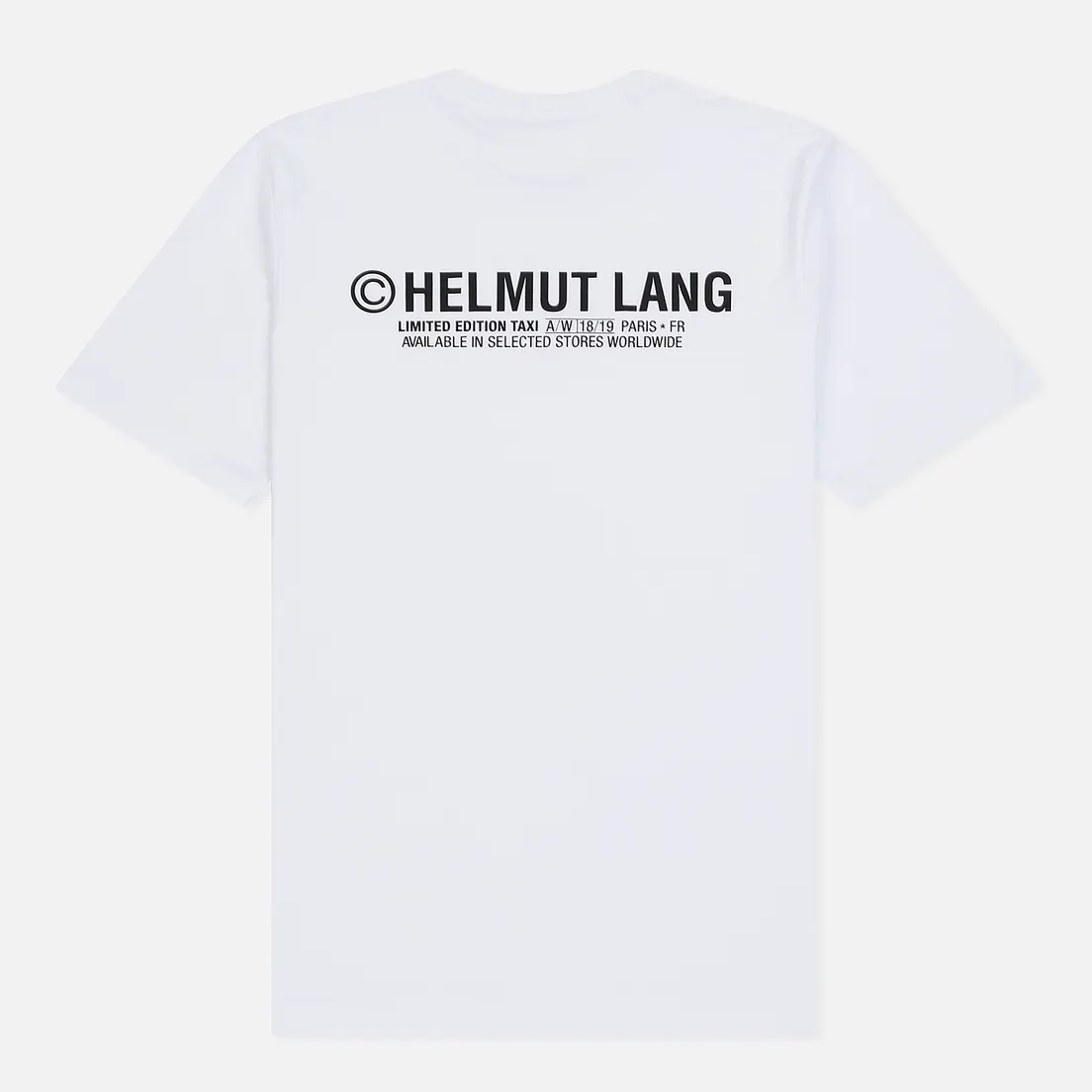 Helmut Lang Мужская футболка Taxi