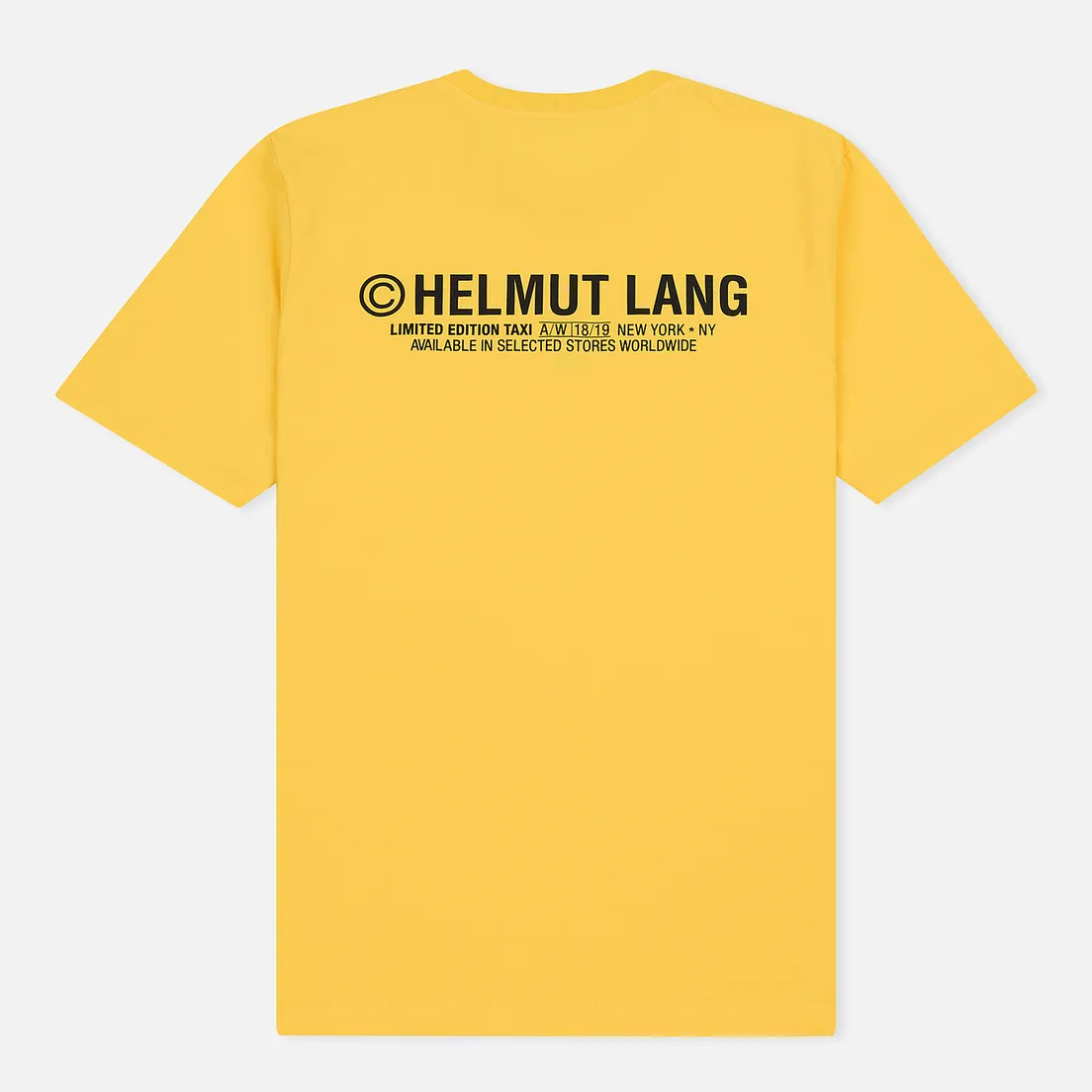 Helmut Lang Мужская футболка Taxi