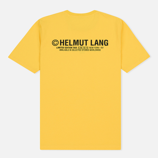 Мужская футболка Helmut Lang Taxi Yellow