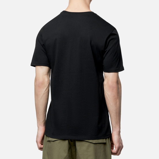 Мужская футболка Jordan Jumpman Air Embroidered Black/White