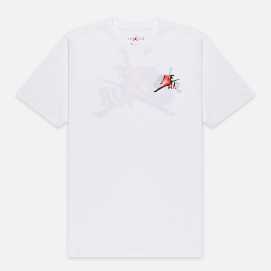 Мужская футболка Jordan Jumpman Classic Graphic White/Infrared