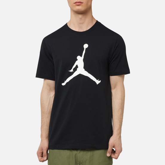 Мужская футболка Jordan Jumpman Crew Black/White