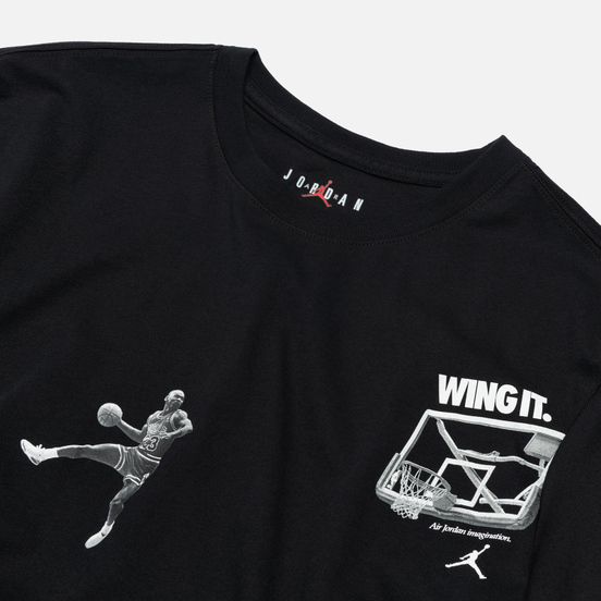 Мужская футболка Jordan Photo Wing It Black