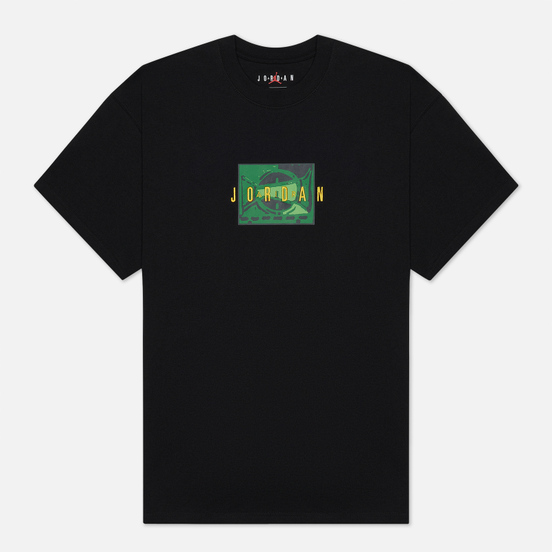 Мужская футболка Jordan Sport DNA Crew Black/Amarillo