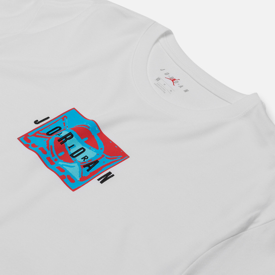 Мужская футболка Jordan Sport DNA Crew White/Black