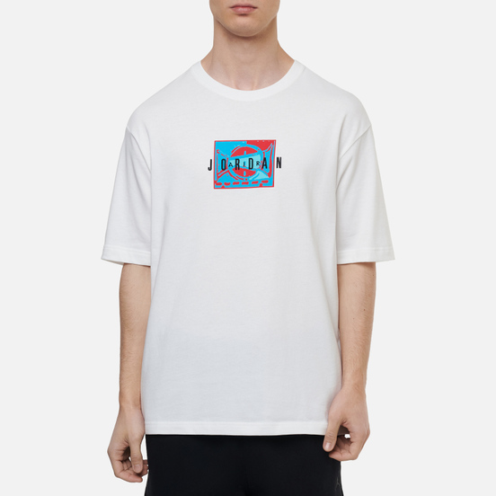 Мужская футболка Jordan Sport DNA Crew White/Black