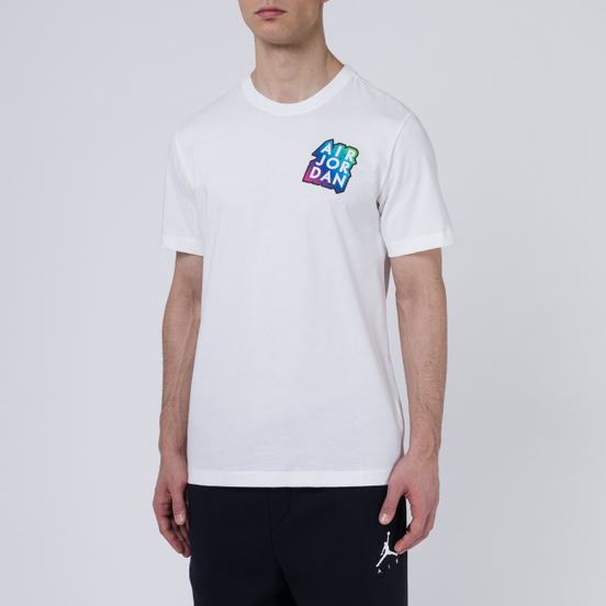 Мужская футболка Jordan Sticker Mash White