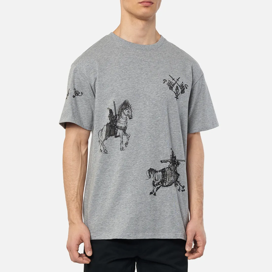 JW Anderson Мужская футболка Camelot Printed
