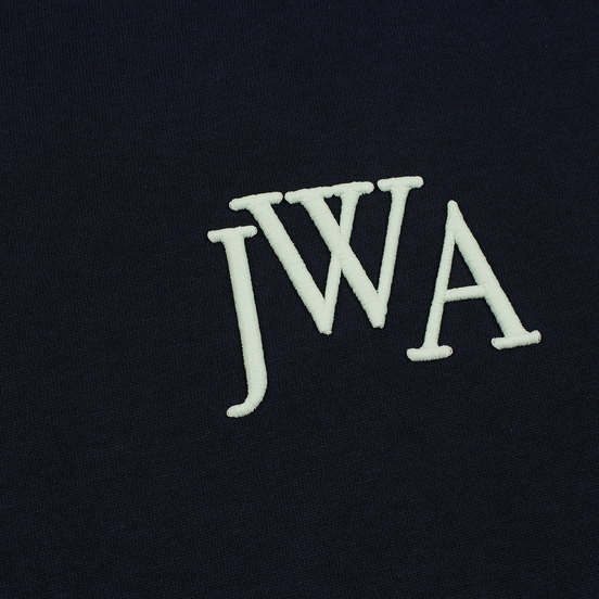 Мужская футболка JW Anderson JWA Embroidery Logo Navy