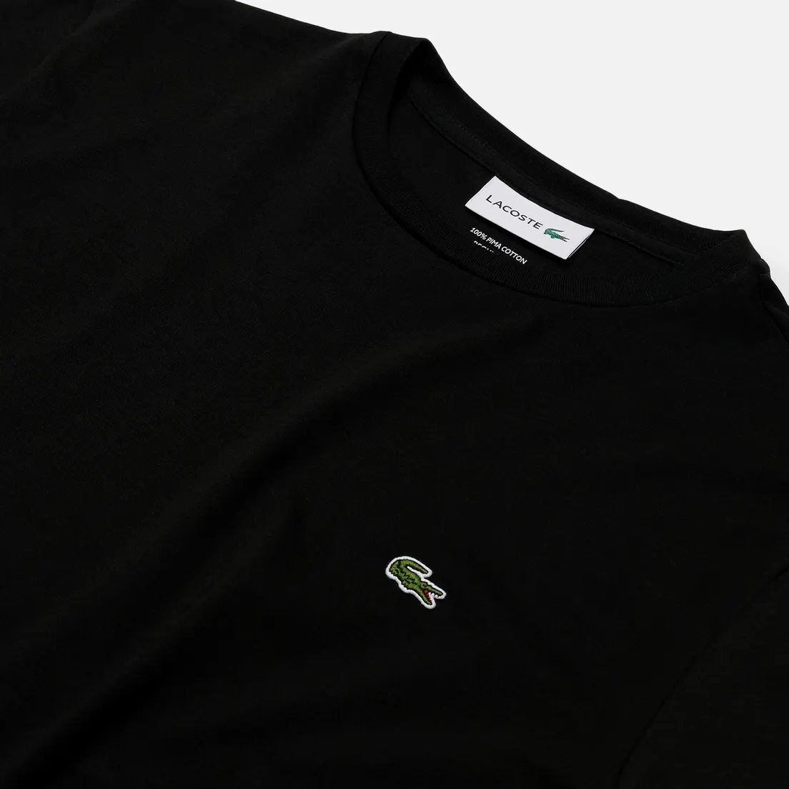 Lacoste Мужская футболка Crew Neck Pima Cotton