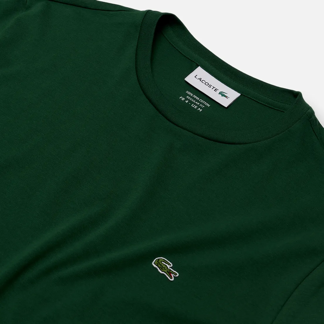 Lacoste Мужская футболка Crew Neck Pima Cotton