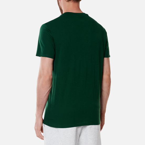 Мужская футболка Lacoste Crew Neck Pima Cotton Green
