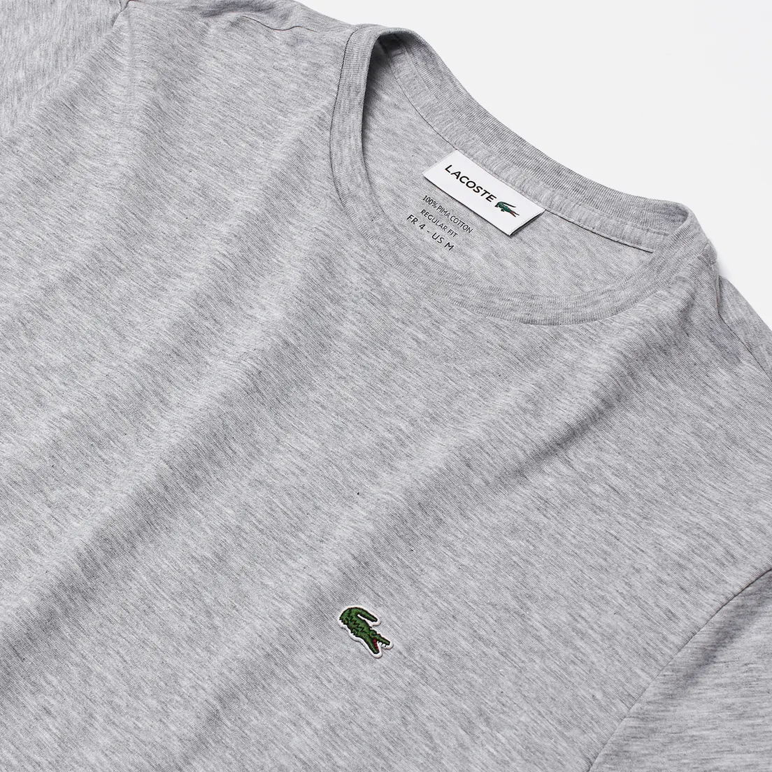 Lacoste Мужская футболка Crew Neck Pima Cotton