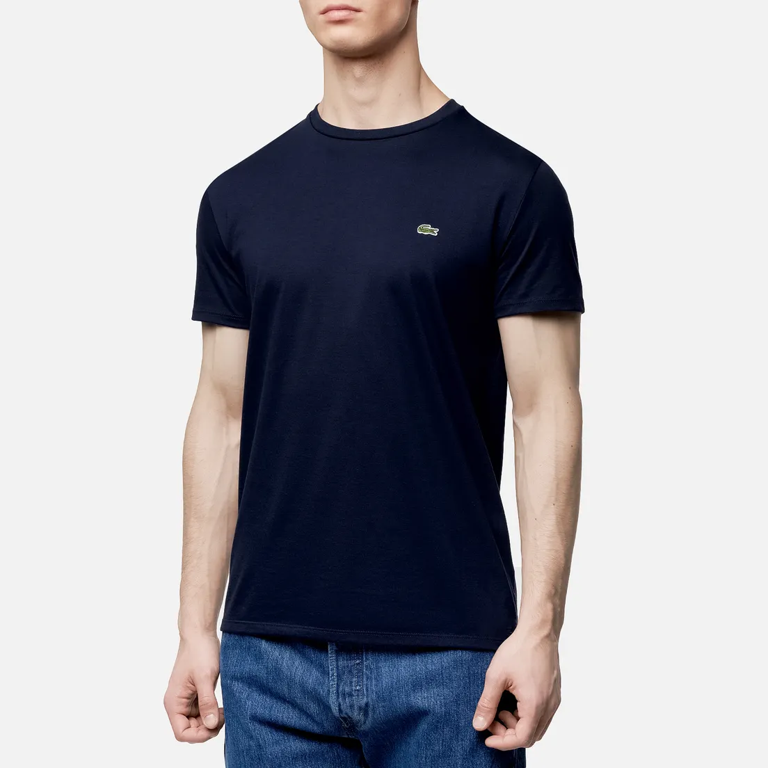 Lacoste Мужская футболка Crew Neck Pima Cotton