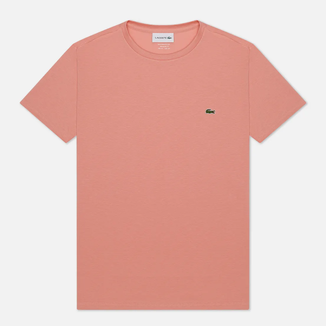 Lacoste Мужская футболка Crew Neck Pima Cotton