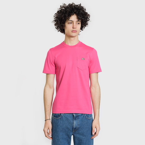 Мужская футболка Lacoste Live Crew Neck Cotton Jersey Fushia Pink