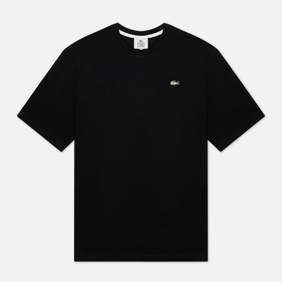 Мужская футболка Lacoste Live Crew Neck Loose Cotton Black