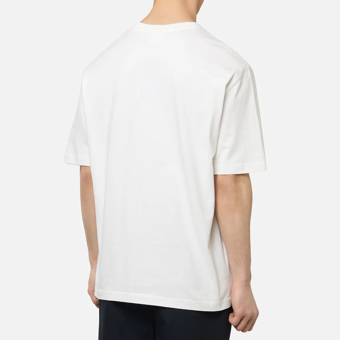 Lacoste Live Мужская футболка Crew Neck Loose Cotton