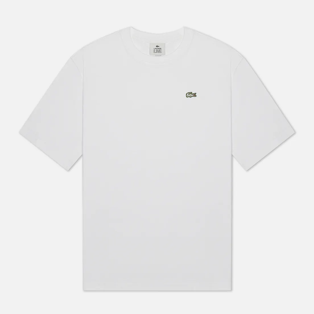 Lacoste Live Мужская футболка Crew Neck Loose Cotton