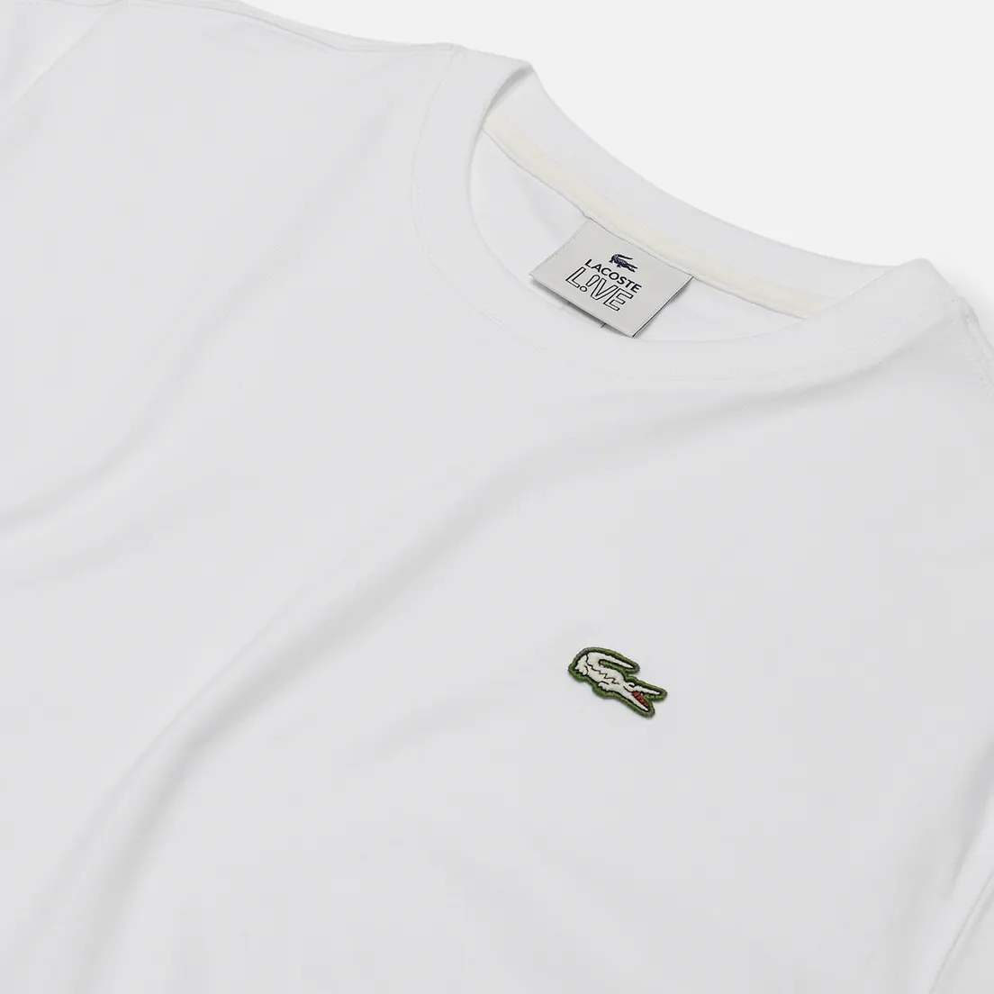 Lacoste Live Мужская футболка Crew Neck Loose Cotton