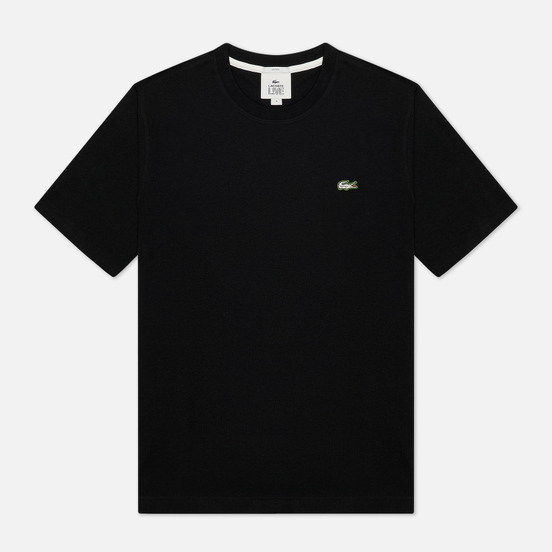 Мужская футболка Lacoste Live Embroidered Logo Black