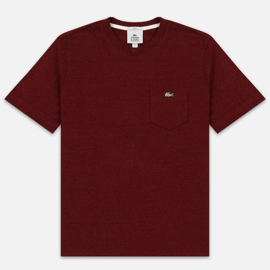 Lacoste Live Мужская футболка Pocket Heathered Cotton