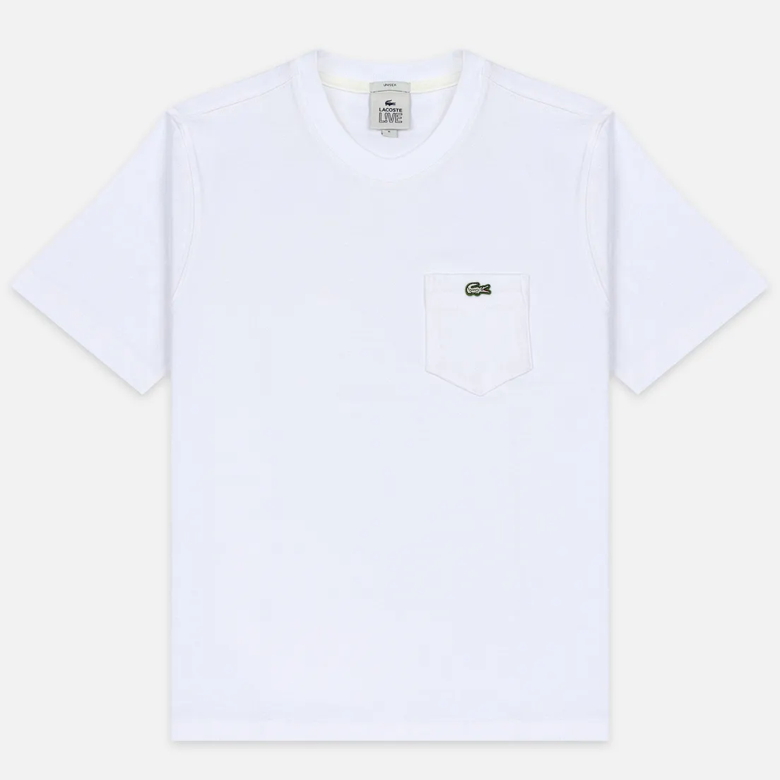 Lacoste Live Мужская футболка Pocket Heathered Cotton