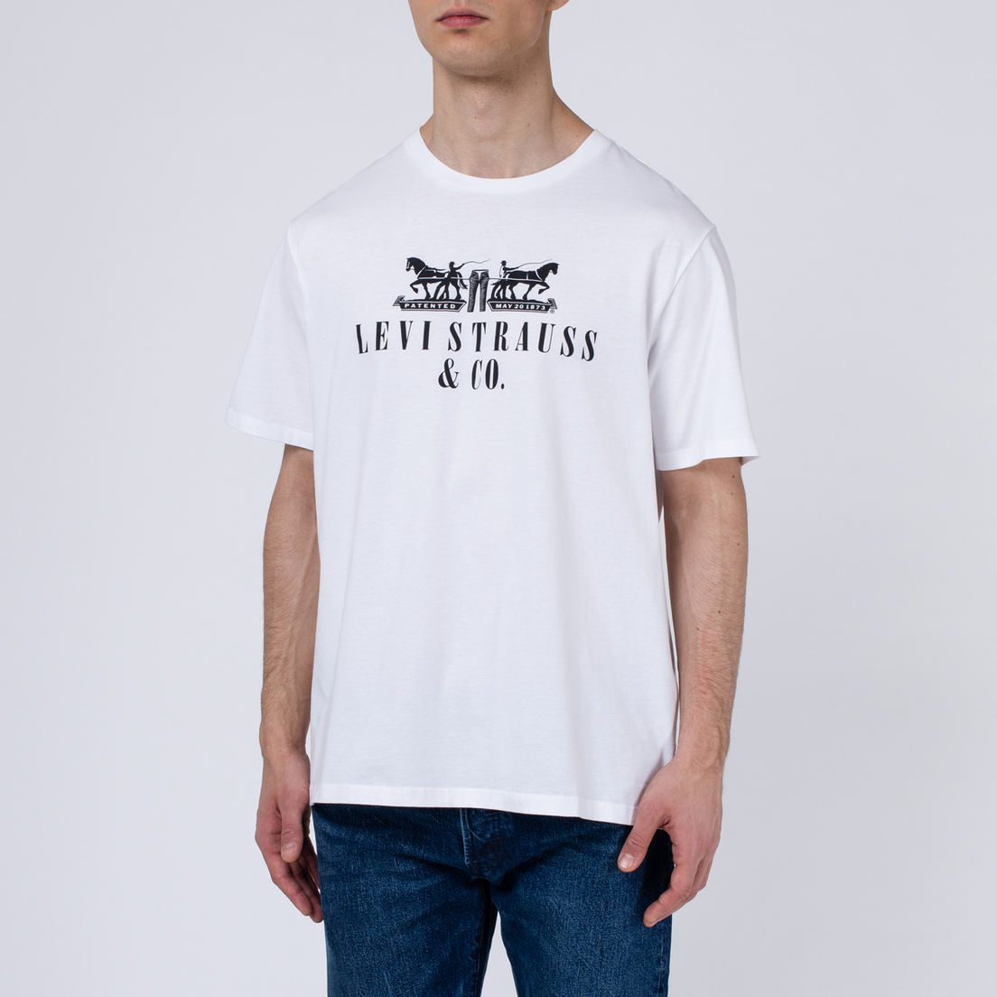 Levi's Мужская футболка 2-Horse Graphic