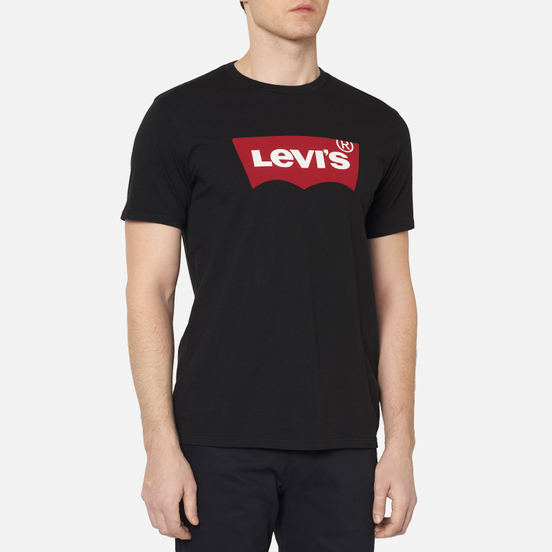 Мужская футболка Levi's Housemark Black