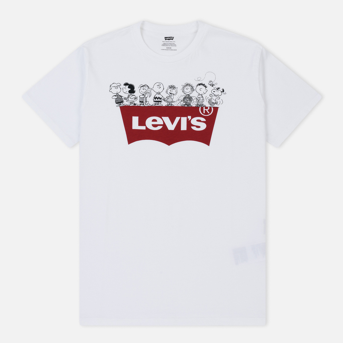 Levi's Мужская футболка x Peanuts Graphic Set Snoopy Housemark