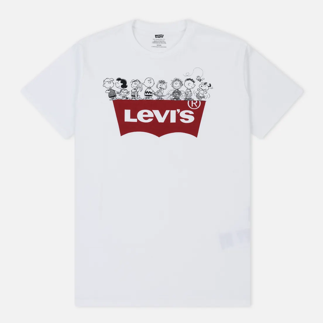 Levi's Мужская футболка x Peanuts Graphic Set Snoopy Housemark