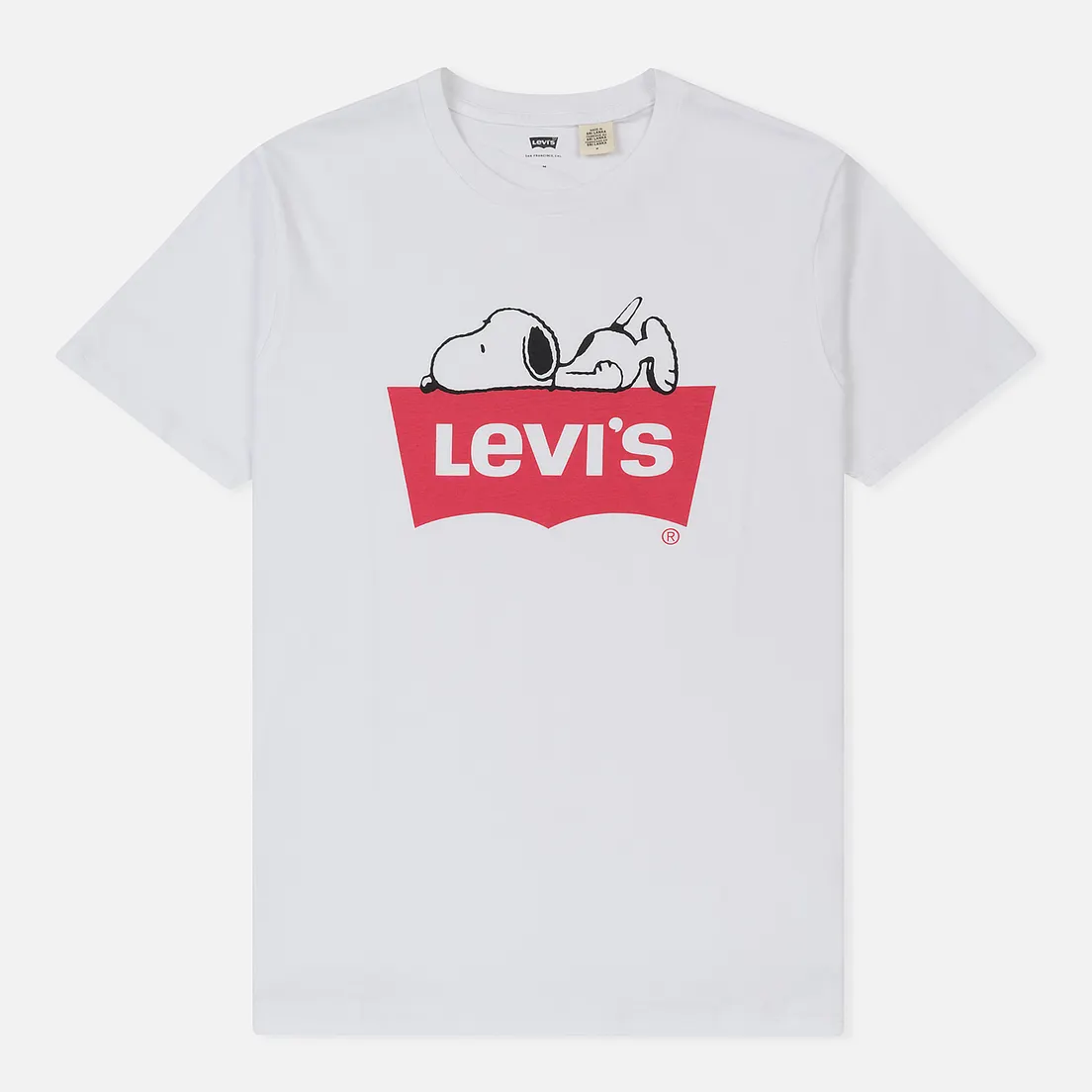 Levi's Мужская футболка x Peanuts Graphic Set Snoopy Housemark