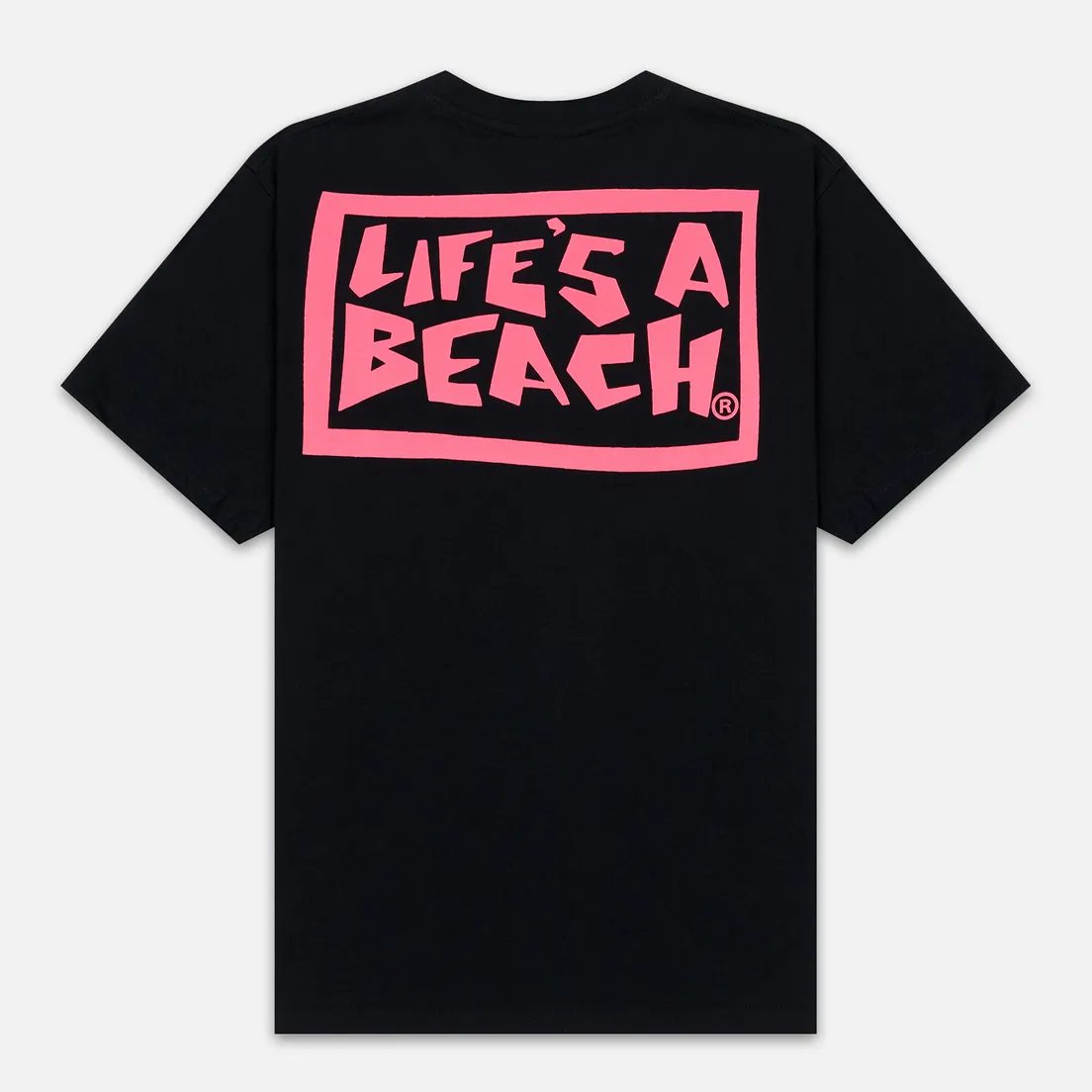 Life's a Beach Мужская футболка Box Logo