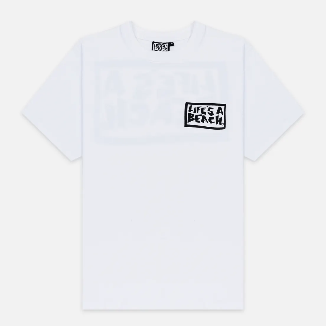 Life's a Beach Мужская футболка Box Logo