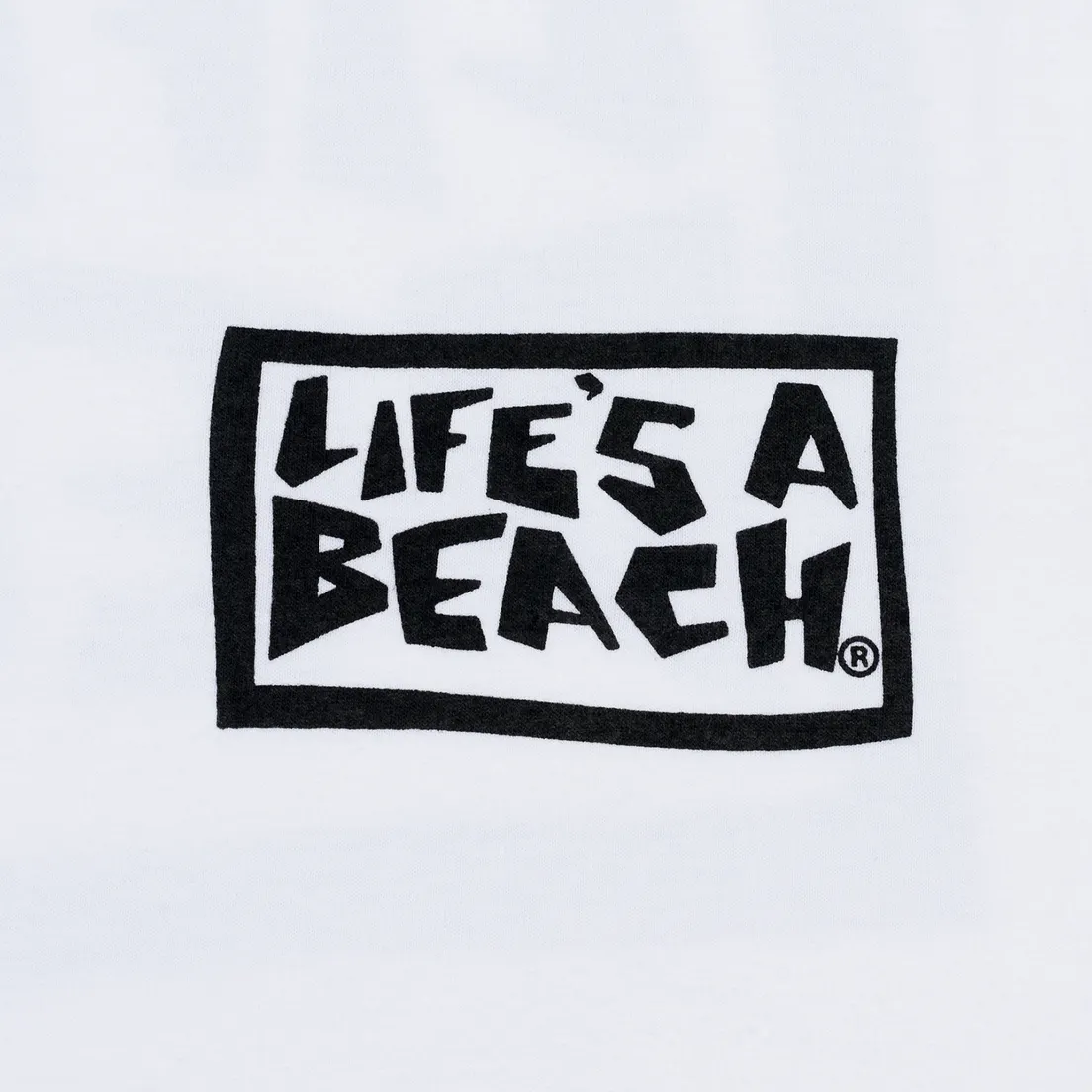 Life's a Beach Мужская футболка Box Logo