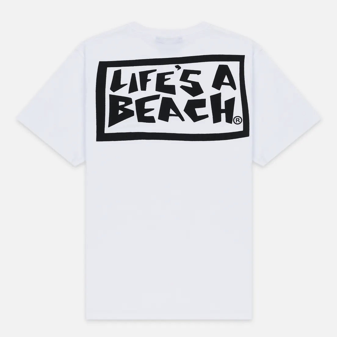 Life's a Beach Мужская футболка Box Logo