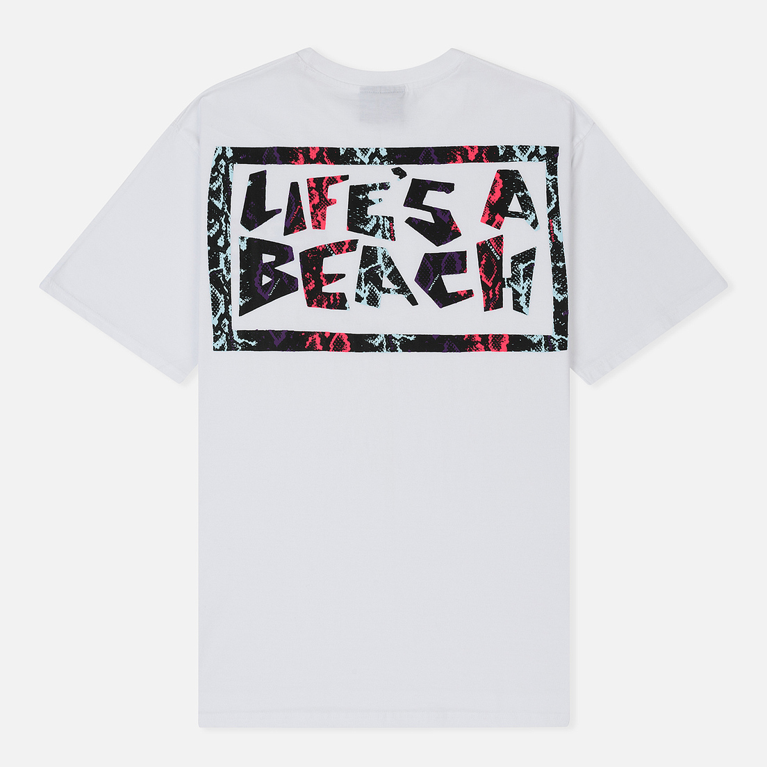 Life's a Beach Мужская футболка Electro Snake Logo