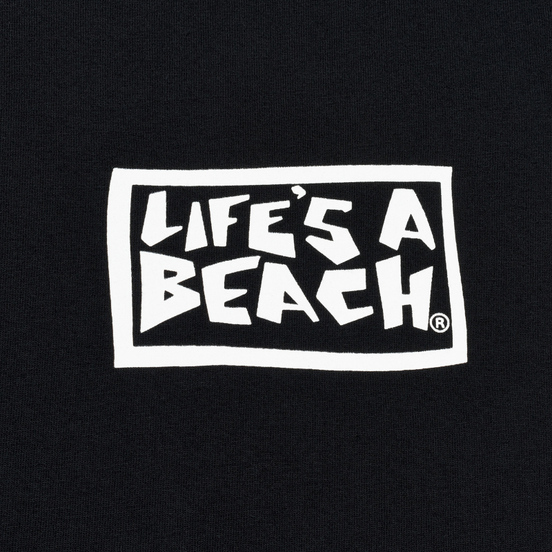 Мужская футболка Life's a Beach Flames Black