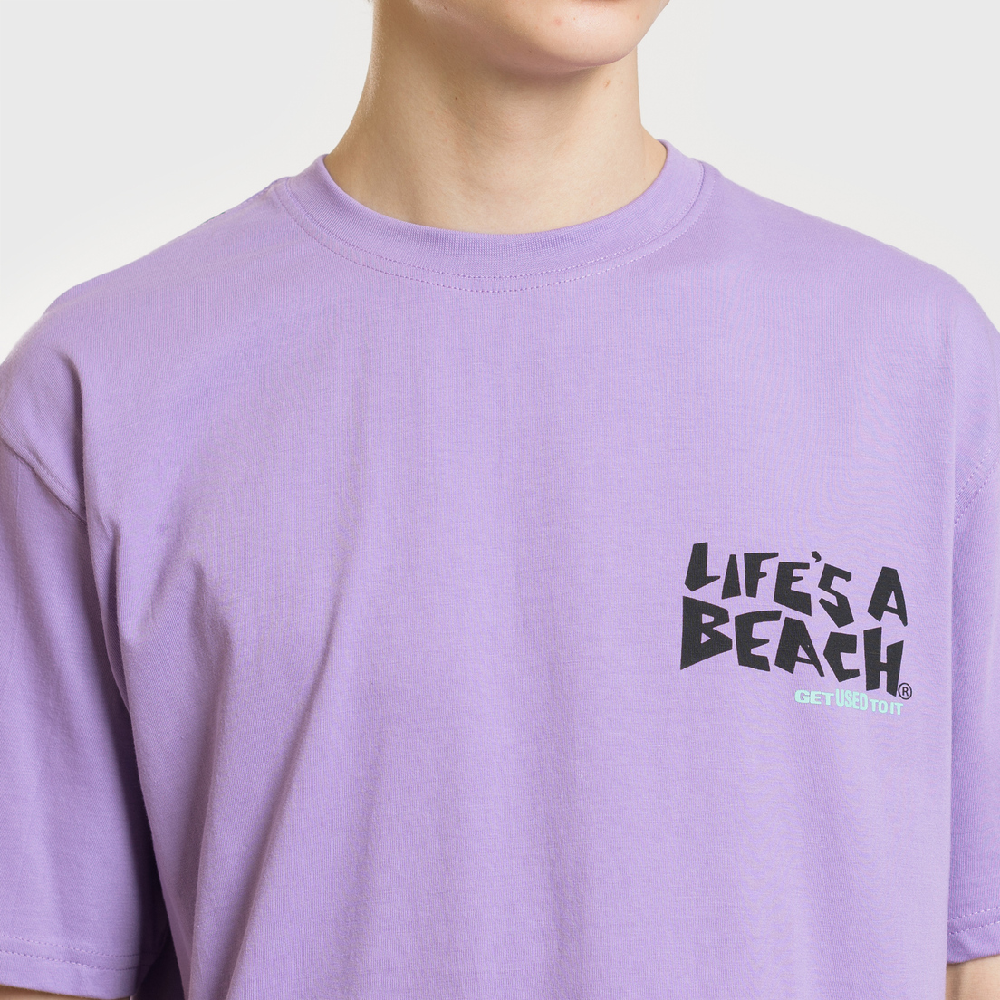 Life's a Beach Мужская футболка Logo