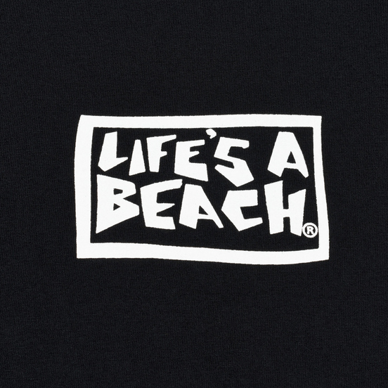 Мужская футболка Life's a Beach Psyche Tropic Black